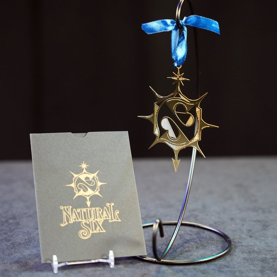 Natural Six Logo Ornament