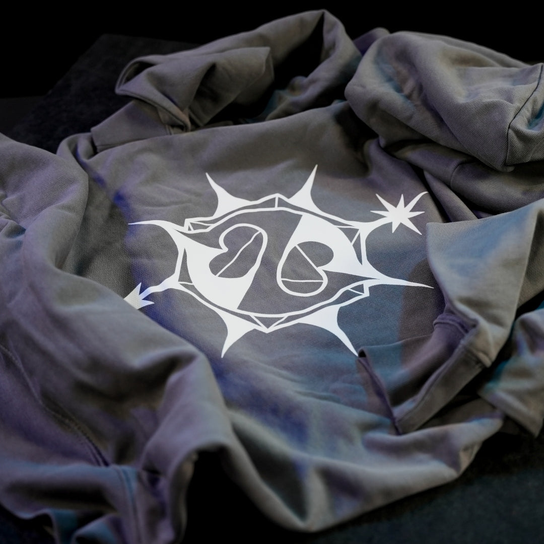 Natural Six Logo Hoodie