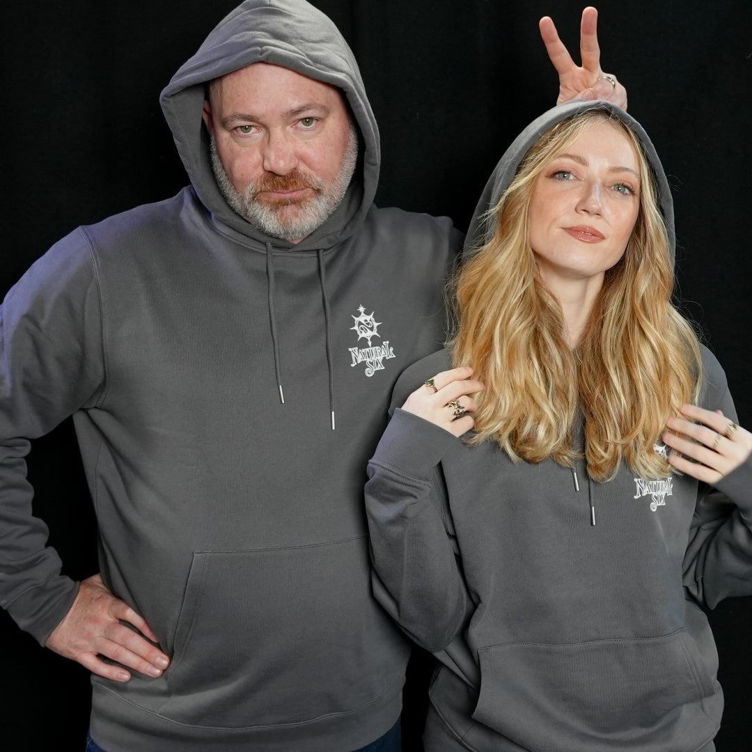 Natural Six Logo Hoodie