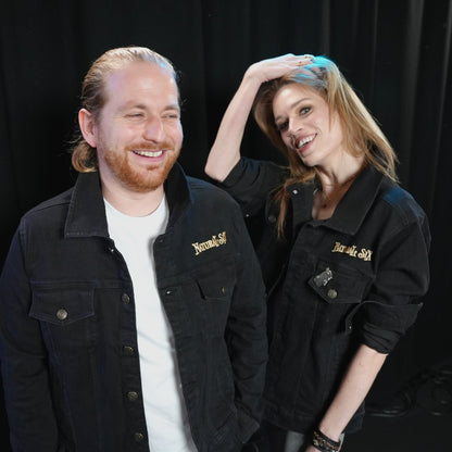 The Web Embroidered Denim Jacket –  LIMITED EDITION