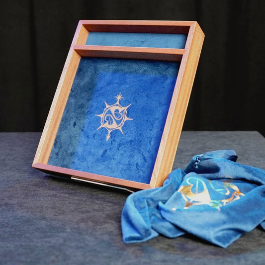 Natural Six Dice Tray - Handmade - LIMITED EDITION