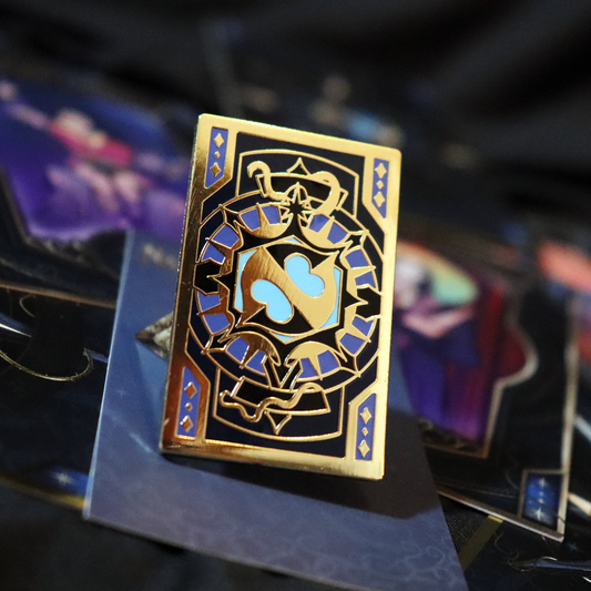 Deck of Many Friends Pin Badge
